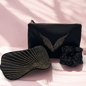 Victoria's Secret Backstage 3- Piece Satin Shine Accessories Set